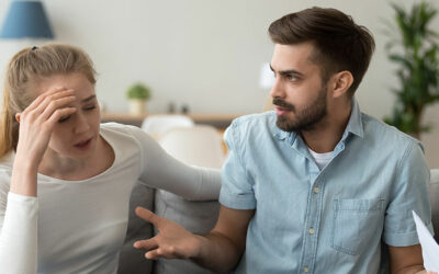 couple arguing over money