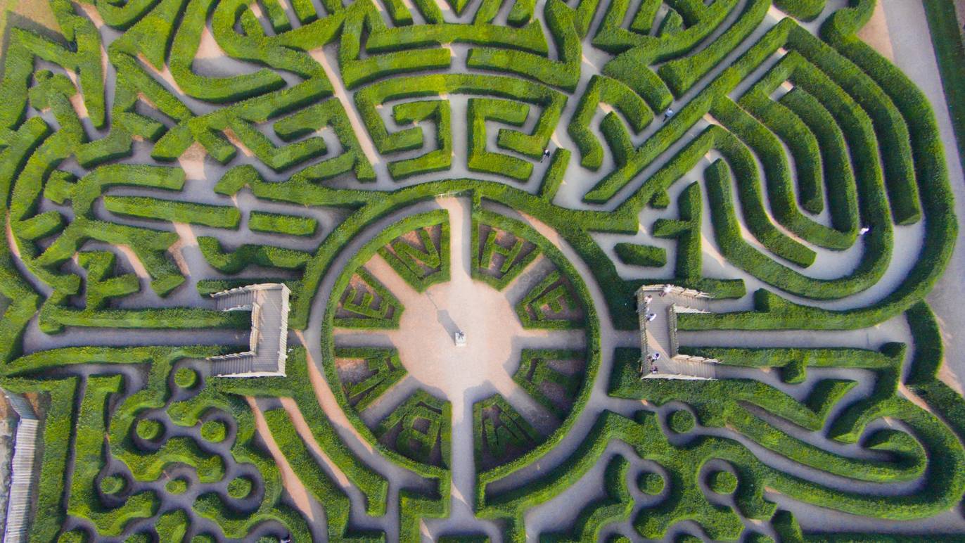 Blenheim Palace maze